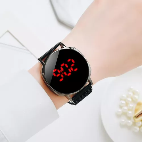 Reloj digital de lujo para mujer