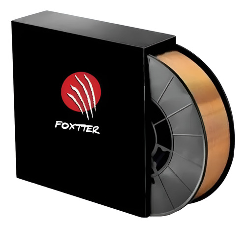 Alambre Para Mig Foxtter Co2 0,9mm Rollo X 1 Kg Dorado Oscuro