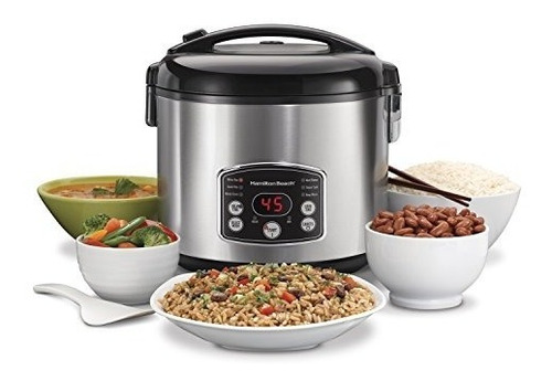 Hamilton Beach 37541 Olla Arrocera + Vaporera 20 Tazas