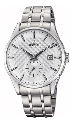 Reloj F20276/1 Plateado Festina Hombre Retro