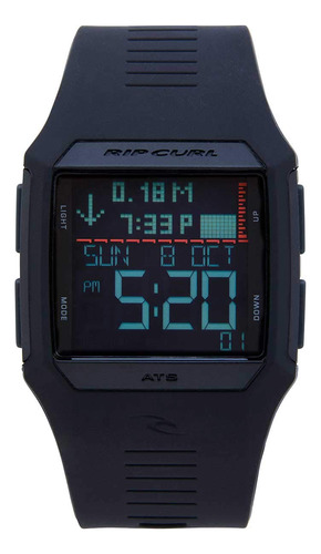 Rip Curl Reloj Automatico Para Hombre Con Correa De Poliuret