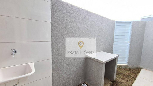 Imagem 11 de 12 de Casa Linear 2 Quartos/suíte, Extensão Do Bosque, Rio Das Ostras! - Ca1227