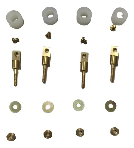 Conjunto 4 Terminais Pinos Completos Para Kdt