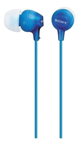 Audífonos Sony EX Series MDR-EX15LP azul