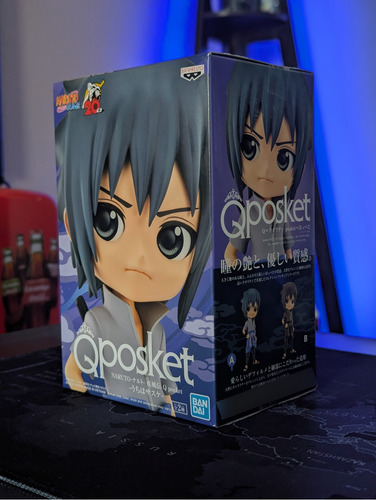 Sasuke Uchiha Banpresto Qposket (Usado)