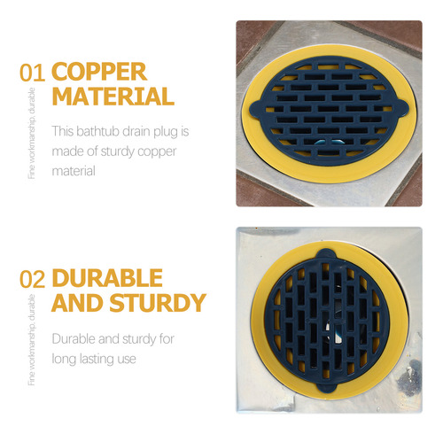Tapón De Desagüe Para Fregadero, Filtro Y Tapa De Desagüe, 4