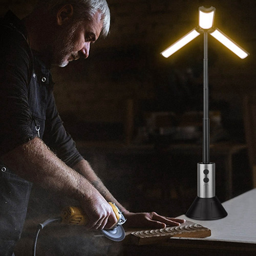 Linterna Led Multifunción Para Acampar Al Aire Libre, Luz De