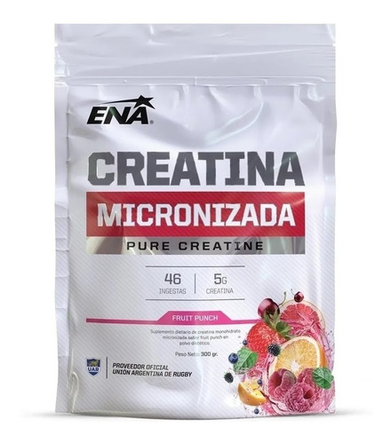 Creatina Micronizada Ena 300g - Fuerza Y Volumen