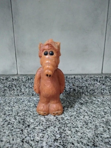 Figura De Plastico Vintage De Alf, De Los Años 80