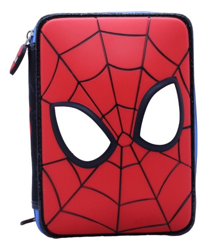 Cartuchera Marvel Spider Man 2 Pisos Squishy Apretar