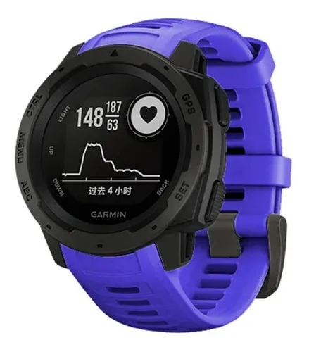 Correa de silicona suave para reloj Garmin Instinct 2S, pulsera de goma  reemplazable, 20mm