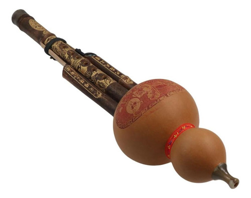 Hulusi Chino: Flauta Ancestral De BambĂș Y Cucurbit Musical
