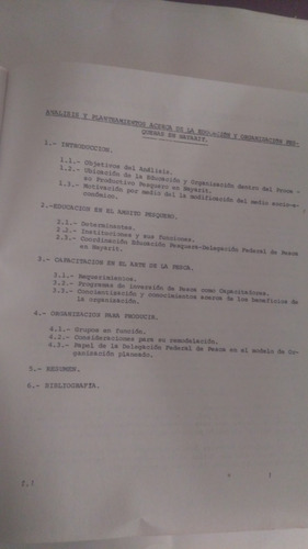 Primer Simposio Internacional Educacion Y Organización Pesqu (Usado)