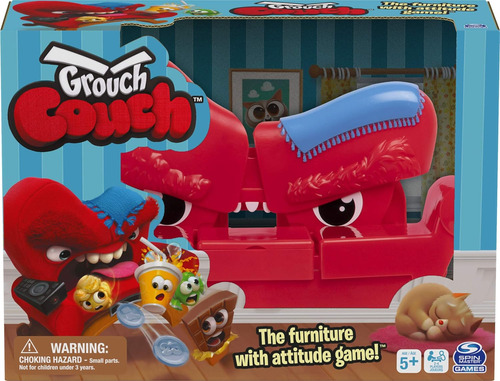 Jogo De Mesa Grouch Couch, Muebles Con Actitud, Para Niños