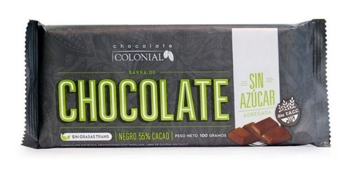 Chocolate Para Taza Colonial X 100 G Sin Tacc S/az Agregada