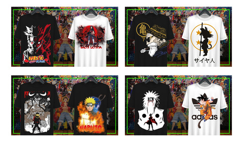 Animes,pack De Artes,vetores,serigrafia,sublimação,dtf