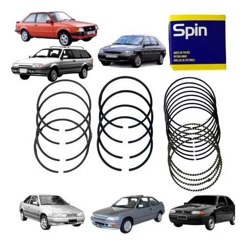 comprar Jg Anéis Fod\u002Fvw Gol, Santana, Escort, Verona Ap 2.0 92a99