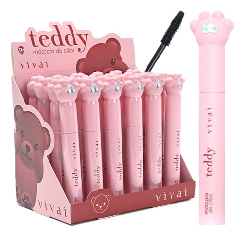 24 Mascara De Cilios Teddy 2219 - Box Vivai Atacado Sj