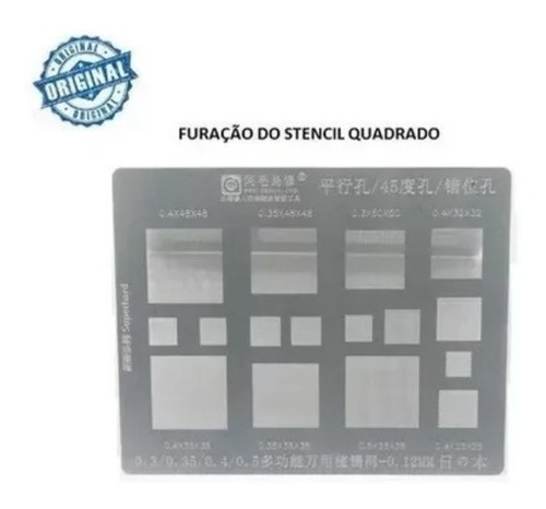 Stencil Reballing Celular Amaoe 16 Boards Original