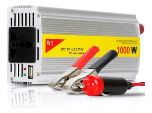 Conversor Inversor 1000w De Energia 12v Pra 110 Pra Carregar