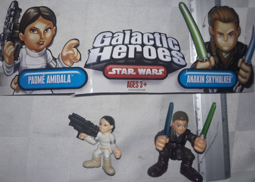 Star Wars Galactic Heroes Padme Amidala & Anakin Skywalker H (Usado)