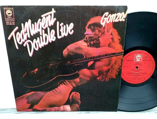 Ted Nugent - Double Live Gonzo! - 2 Lp Vinilo Año 1978 Rock