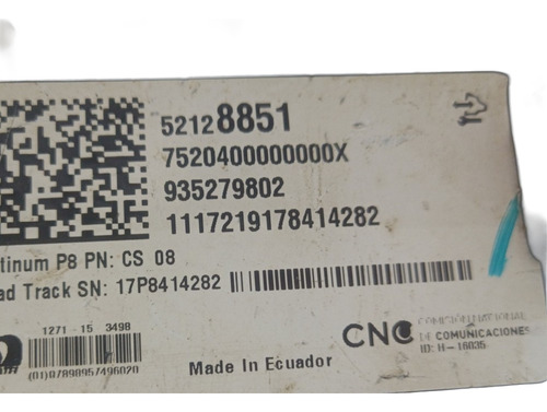Módulo Interface Chevrolet Onix Cobalt Spin 2012 A 2019