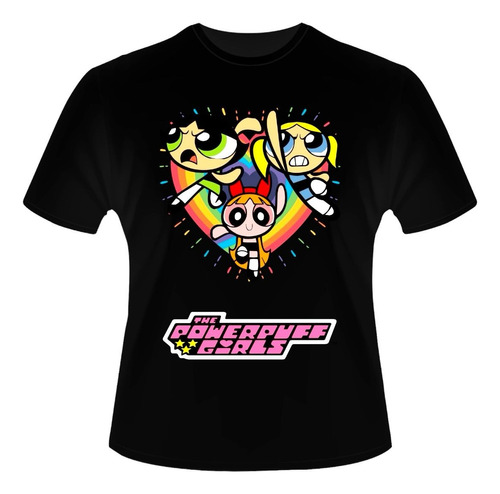 Playera Las Chicas Superpoderosas Bombón Bellota Burbuja 