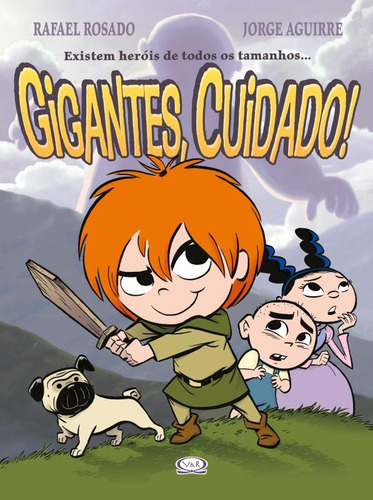 Gigantes, cuidado!, de Rosado, Rafael. Editorial Vergara & Riba Editoras, capa mole em português, 2013