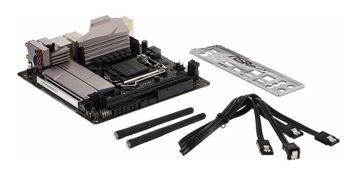 Asrock Z490m-itx Ac Soporta 10 Âª Generacion Procesador Base