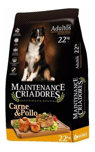 Maintenance Criadores Perro Adulto X 22 + 2 Kg Envío S/c