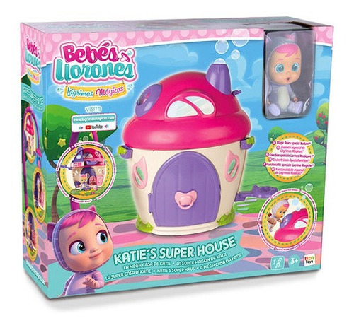 Casa Muñeca Katie Super House Cry Babies Magic Tears Full