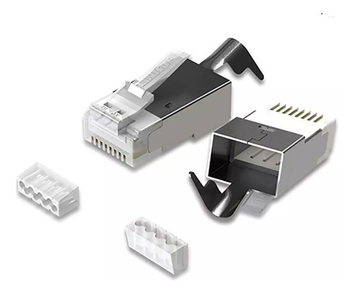 Conectores / Plug Rj-45 Cat .6a Cat .7  X 50 Unid