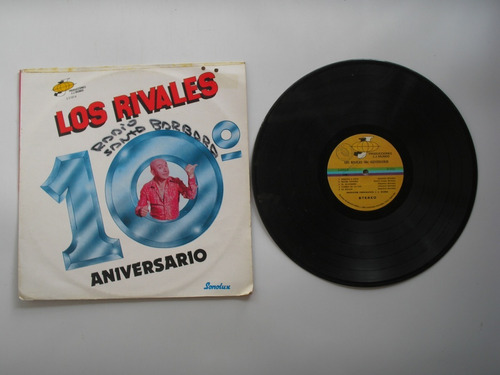 Lp Vinilo Los Rivales 10 Aniversario Edic Colombia 1986