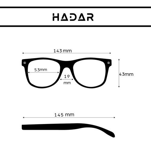 Lentes Anteojos Receta Armazon Hombre Mujer Hadar Emile Carey