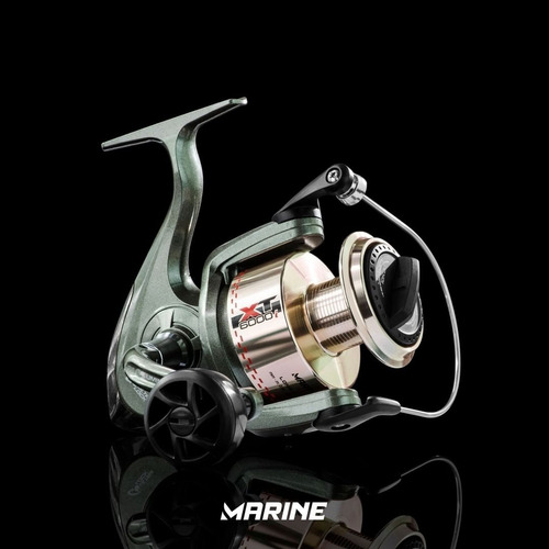 Imagem 2 de 4 de Molinete Marine Sports Xt-6000i 4 Rolamentos Pesca Pesada