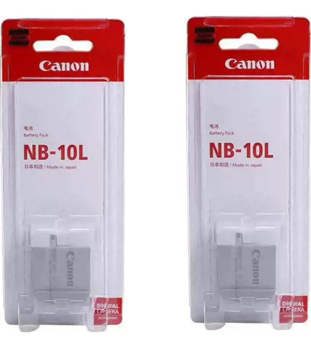 (2) Baterias Mod. 66233 Para Can0n Powershot Sx40 Hs 