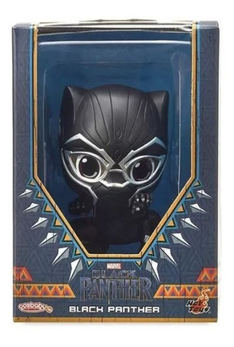 Boneco Marvel Pantera Negra Cosbaby Hot Toys Original 10cms