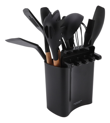 Utensilios De Cocina Para Acampar Con Mango De Madera Resist