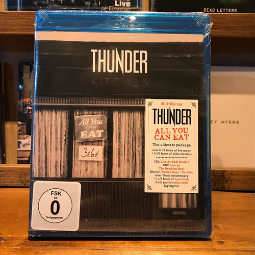 Thunder All You Can Eat Edicion Bluray 2 Cds