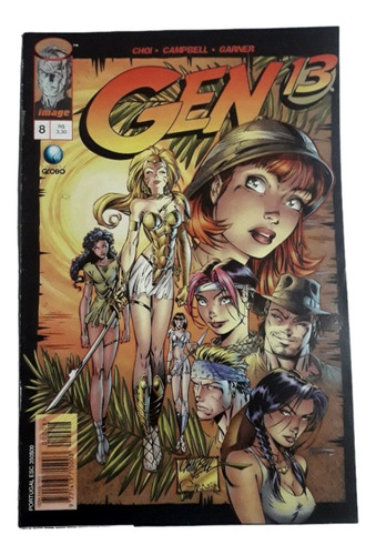 Gen 13 8 Image Comics Editora Globo Scott Campbell (Usado)