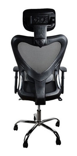Imagen 2 de 4 de Silla De Oficina Gerencial En Malla Cairo Negro