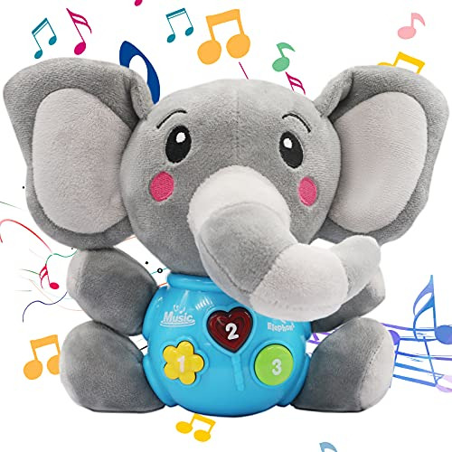 Peluche Elefante Música Juguetes Bebés Juguetes Bebé...