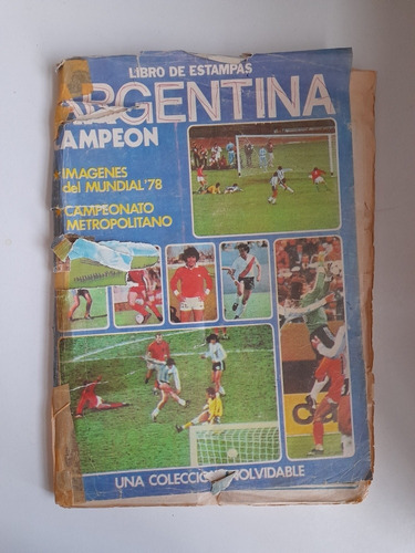 Album De Figuritas Argentina Campeón Maradona