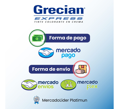 Tinte Grecian Express Castaño Oscuro 3 Pack