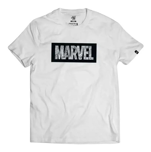 Jack Lee Editions Remera Marvel Blanca Tl 3174