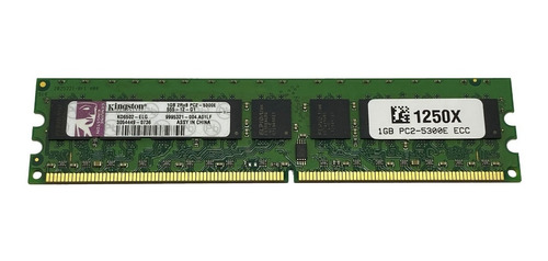 Kit Memoria Pc2-5300e 2x1gb Dell Poweredge T100 T105 R200