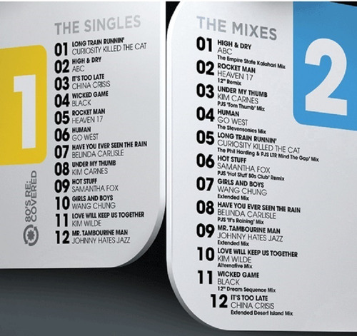 Imagen 2 de 2 de 80´s Re Covered 80´s Sound 2 Cd Nuevo