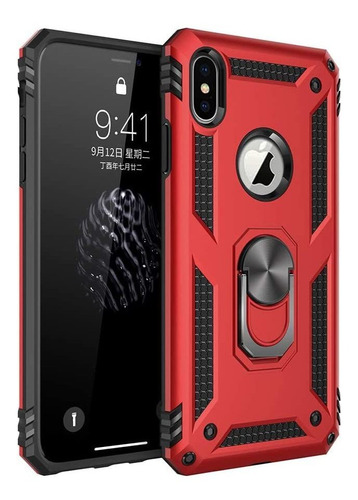 Funda Para iPhone X/xs (color Rojo/marca Korecase)