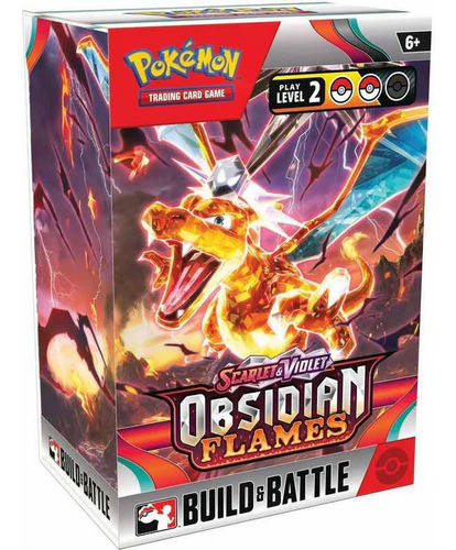 Pokemon Tcg Scarlet & Violet Obsidian Flames Build 40 Cartas